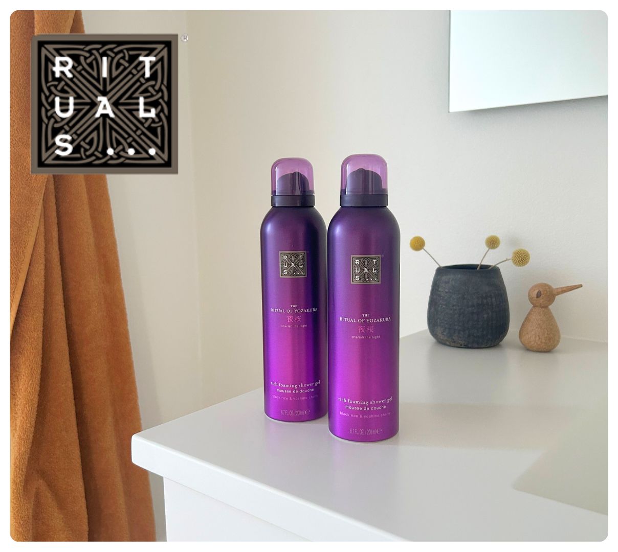 Foaming shower gel fra Rituals